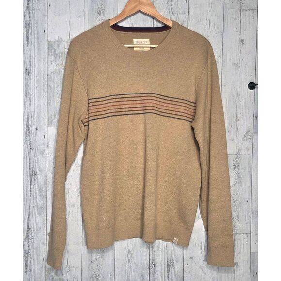 Marine Layer Respun Sustainable New Prep Fisherman Striped Sweater Sz. M - Picture 1 of 6